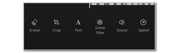 Tap Eraser Button