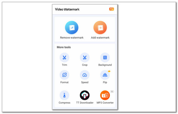 Tap Remove Watermark Button
