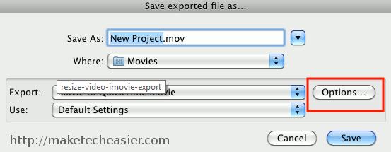 set video resolution