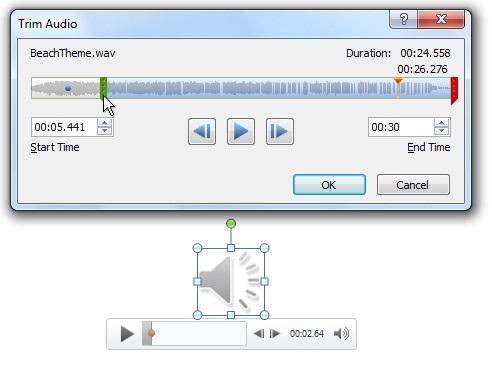 ppt-Audio trimmen