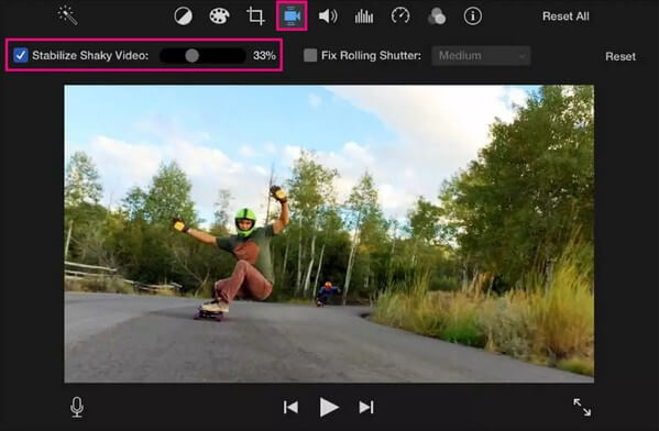 Unblur A Video on Mac with iMovie