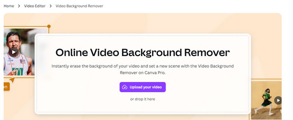 Click Upload Your Video Button