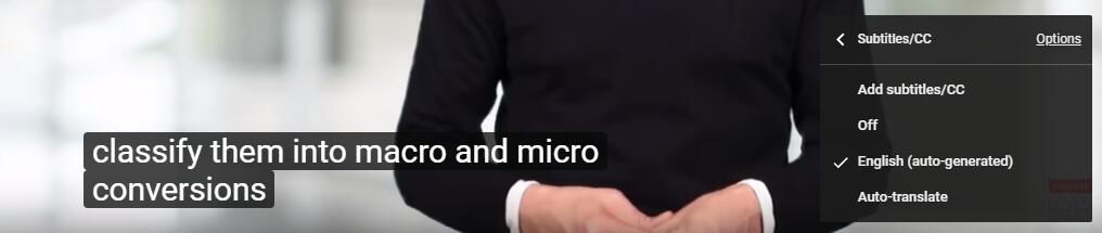 A YouTube videó lefordítása angol feliratokra