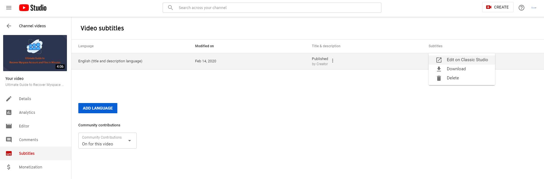 3 Effective Methods to Add Subtitles to YouTube [2022 Updated]